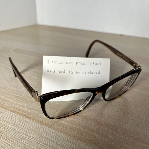 Versace Mod.3255 108 Eyeglasses Brown Tortoise Shell Frames 54-17-140 Italy - Picture 1 of 8